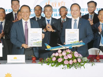 Vietcombank thu xếp vốn cho dự án đầu tư 50 máy bay thân hẹp của Vietnam Airlines 