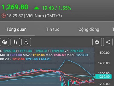 Có gì ở phiên VN - Index tăng điểm mạnh nhất trong 1 tháng? 
