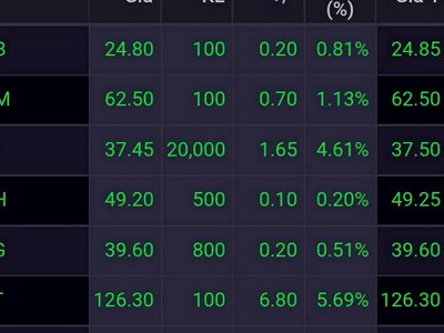 Cổ phiếu ngân hàng tỏa sáng kéo VN - Index tiến sát 1.310 điểm