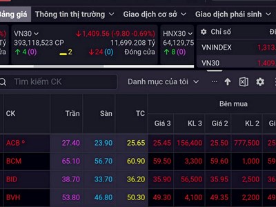 Không chịu nổi sức ép, VN - Index quay đầu giảm điểm