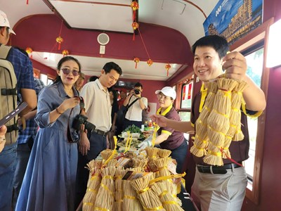 Chạy tàu du lịch “Về miền đất võ” Quy Nhơn - Diêu Trì từ ngày 1.6