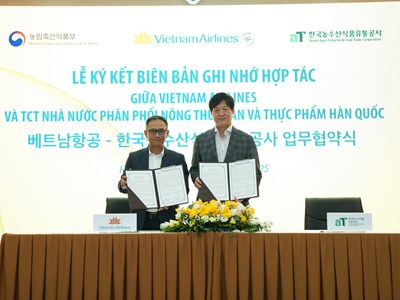 Thưởng thức ẩm thực Hàn Quốc trên chuyến bay Việt Nam