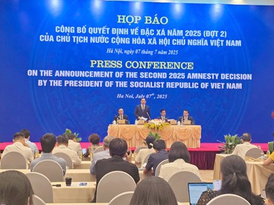 Đối tượng và điều kiện đặc xá đợt 2 năm 2025 được mở rộng 