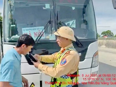 Đổi tài xế nhằm trốn tránh kiểm tra, bị phạt 80 triệu đồng