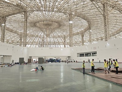 Gấp rút hoàn thiện nội dung và kỹ thuật cho Triển lãm thành tựu đất nước