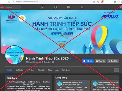 Cảnh giác các giải chạy từ thiện có dấu hiệu lừa đảo trên mạng xã hội