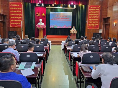 Tập huấn về công tác phân cấp, phân định thẩm quyền trong lĩnh vực VHTTDL