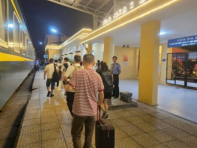 Mở bán vé trực tuyến tàu khách liên vận quốc tế Gia Lâm – Nam Ninh