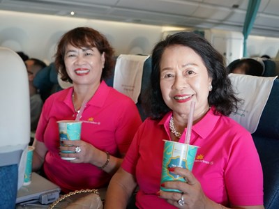 Chuyến bay đặc biệt lan tỏa thông điệp bình đẳng giới