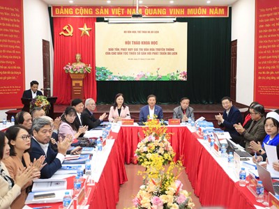 Phát huy giá trị văn hóa truyền thống các dân tộc thiểu số gắn với phát triển du lịch