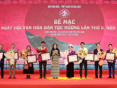 Bế mạc Ngày hội Văn hóa dân tộc Mường lần thứ II năm 2025