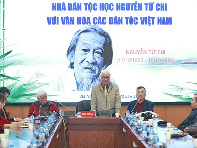Tưởng nhớ, tôn vinh nhà dân tộc học Nguyễn Từ Chi