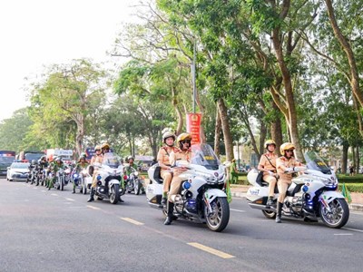 Phân luồng giao thông phục vụ Lễ xuất quân và diễn tập bảo vệ Đại hội XIV của Đảng