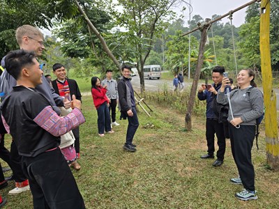 2,5 vạn lượt khách tới “ngôi nhà chung” dịp đầu năm mới 