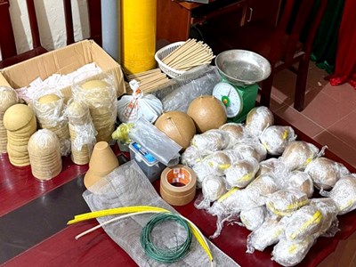 Báo động tình trạng chế tạo, buôn bán pháo trái phép dịp cận Tết