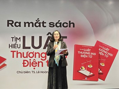  Ra mắt sách “Tìm hiểu Luật Thương mại điện tử”