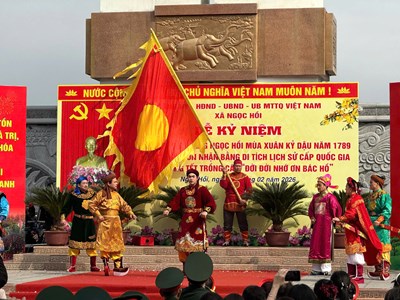 Lễ kỷ niệm 237 năm Chiến thắng Ngọc Hồi mùa Xuân Kỷ Dậu (1789)
