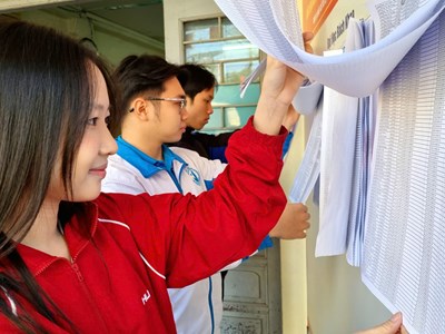 Sinh viên háo hức chờ Ngày hội non sông