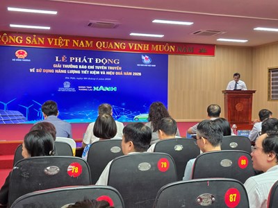 Phát động Giải báo chí về sử dụng năng lượng tiết kiệm và hiệu quả năm 2026