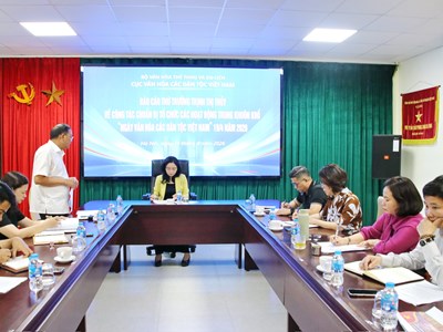 Thứ trưởng Trịnh Thị Thủy: Tổ chức chu đáo các hoạt động chào mừng Ngày Văn hóa các dân tộc Việt Nam 