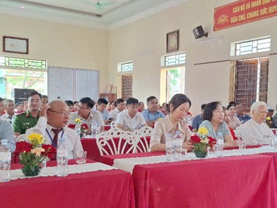 Khảo sát tín ngưỡng tại xã Vạn Lộc: Gắn nghiên cứu với văn hóa cơ sở