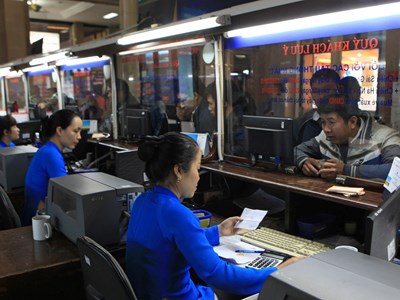 Đổi vé tàu hỏa không cần ra ga