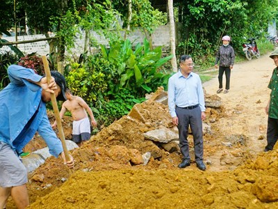 Tuyên Quang: Người dân Đồng Yên hiến đất mở đường giao thông