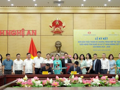 Giới thiệu văn hóa, du lịch Nghệ An trên các chuyến bay Vietnam Airlines