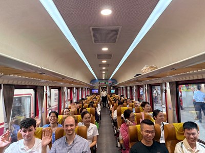 Chính thức vận hành đôi tàu kết nối  2 cơ sở của Bệnh viện Bạch Mai
