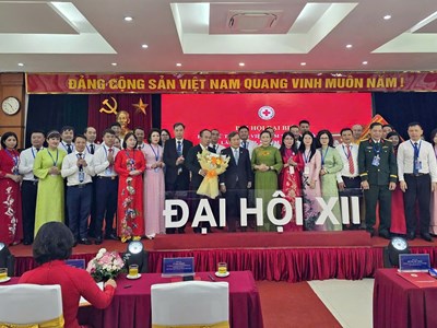  Đại hội Đại biểu Hội Chữ thập đỏ Việt Nam TP. Hà Nội lần thứ XII