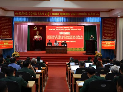 Thu thập thông tin, tư liệu từ các cựu chiến binh phục vụ công tác tìm kiếm, quy tập hài cốt liệt sĩ