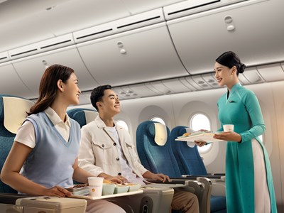  Vietnam Airlines được yêu thích tại khu vực Trung Á và Đông Nam Á
