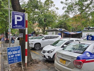 Hà Nội bố trí nhiều điểm gửi xe miễn phí dịp 2.9