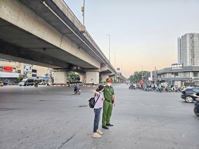  Phân luồng linh hoạt, người dân thong dong trở về Thủ đô 