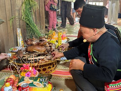 Nét đẹp nhân văn trong Lễ cơm mới của dân tộc Thái