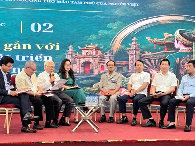 Bảo tồn và phát huy Tín ngưỡng thờ Mẫu Tam phủ trong thời đại số
