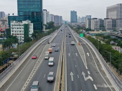 Đề xuất bỏ làn dừng khẩn cấp đường Vành đai 3 trên cao