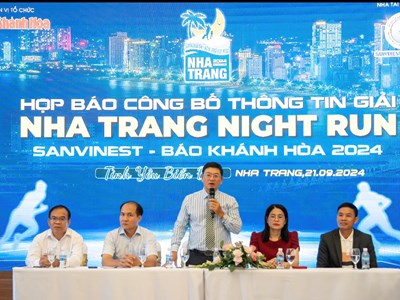 Nha Trang lần đầu tổ chức giải chạy đêm