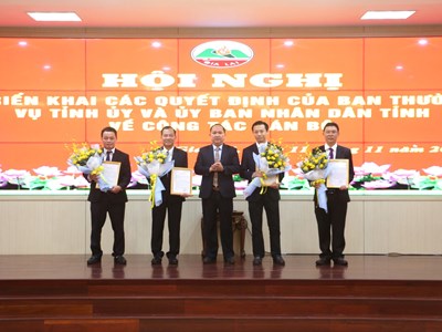 Gia Lai: Điều động, bổ nhiệm nhiều vị trí lãnh đạo 