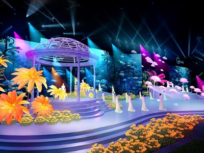 Sân khấu khai mạc Festival Hoa Đà Lạt 2024 sẽ là bức tranh giao hưởng đa màu sắc