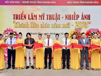 Triển lãm Mỹ thuật - Nhiếp ảnh “Khánh Hòa chào năm mới 2025”