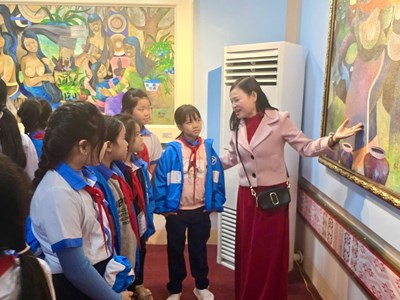 Ấn tượng triển lãm tranh “Dấu ấn đại ngàn”