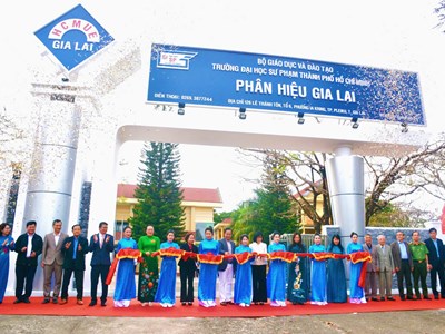 Trường Đại học Sư phạm TP Hồ Chí Minh chính thức có phân hiệu tại Gia Lai