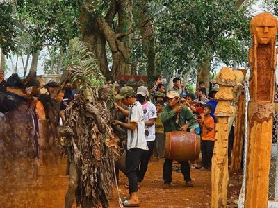 Độc đáo Lễ hội Pơ Thi của đồng bào Jrai