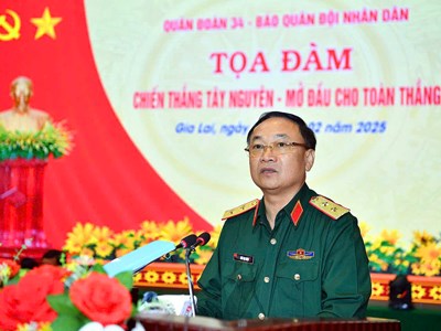  Toạ đàm “Chiến thắng Tây Nguyên - Mở đầu cho toàn thắng”