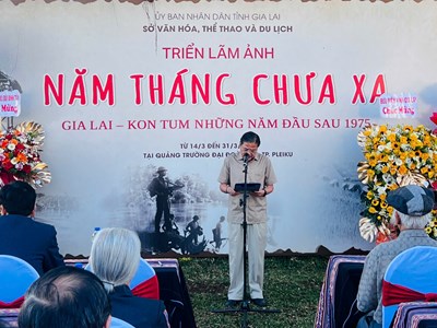 Triển lãm “Năm tháng chưa xa - Gia Lai - Kon Tum những năm đầu sau 1975”