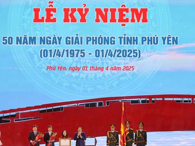 Kỷ niệm trọng thể 50 năm Ngày Giải phóng tỉnh Phú Yên