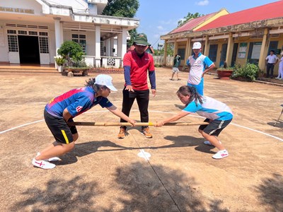 Gia Lai: Sôi nổi Hội thi thể thao các DTTS huyện Đức Cơ