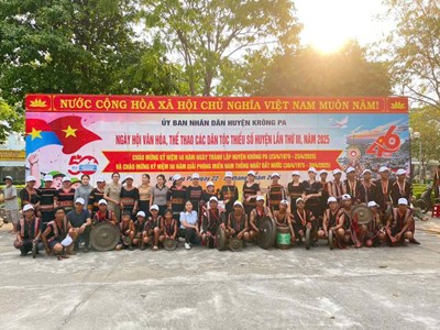 Gia Lai: Sôi nổi Ngày hội văn hóa các DTTS huyện Krông Pa 