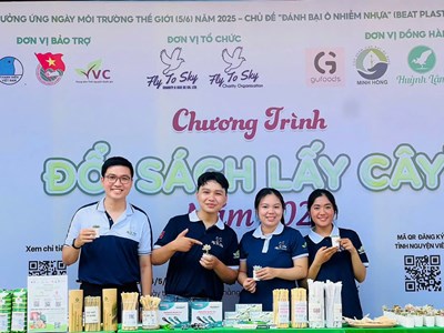 Đổi sách lấy cây - Ươm mầm xanh hạnh phúc